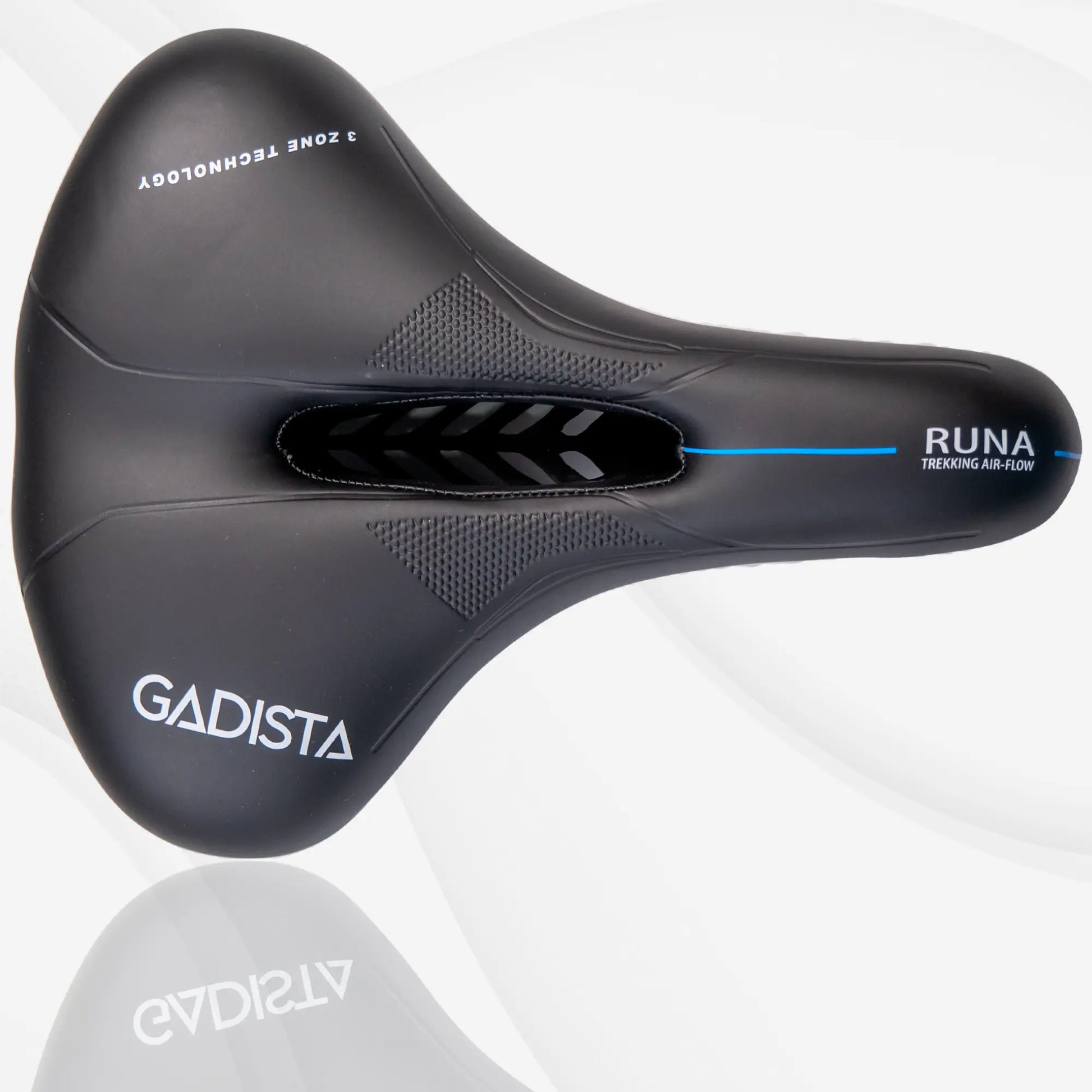 Selle velo confortable fait mains en ITALIE brevetee 3ZONES Mixte gadista